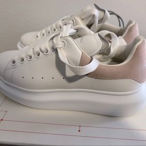 Brand new Alexander McQueen Oversized White /Patcholuti Sneakers size 7US
